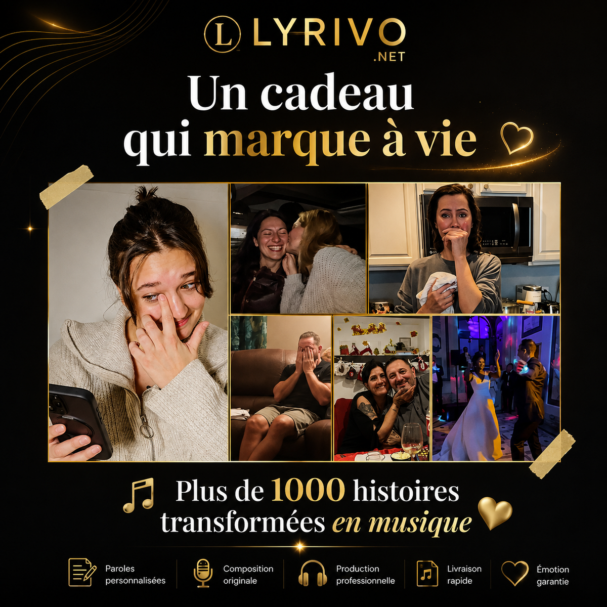 Créez votre chanson sur mesure