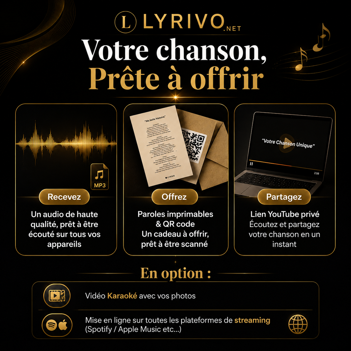 Créez votre chanson sur mesure